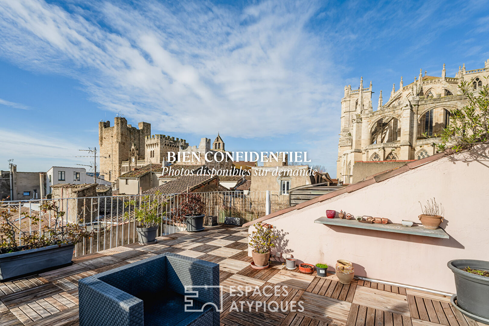 A lifestyle at the top – Loft with rooftop in Narbonne