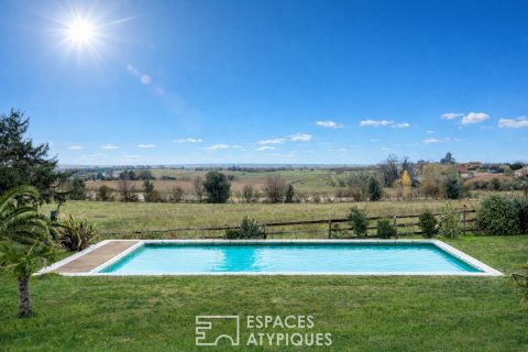 Ferme rénovée avec vue dégagée sur l&rsquo;Ardèche