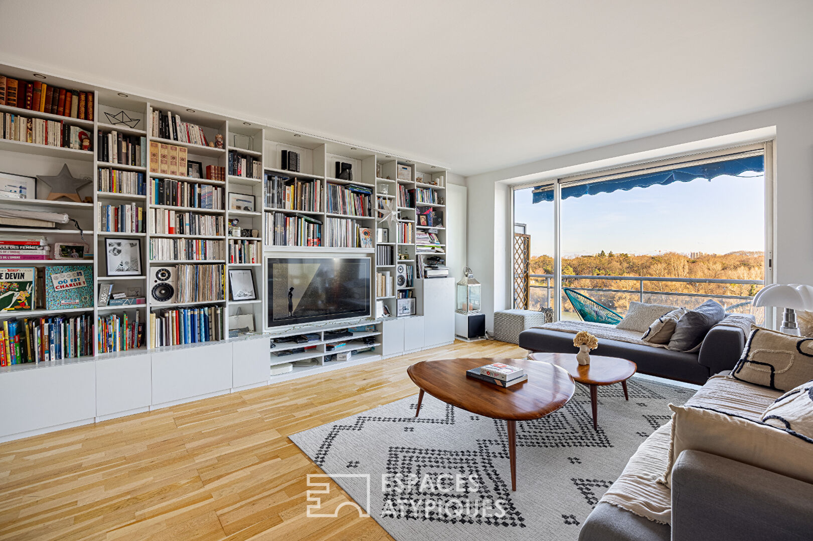 Appartement avec terrasse et vue sur le parc de la tête d&rsquo;or