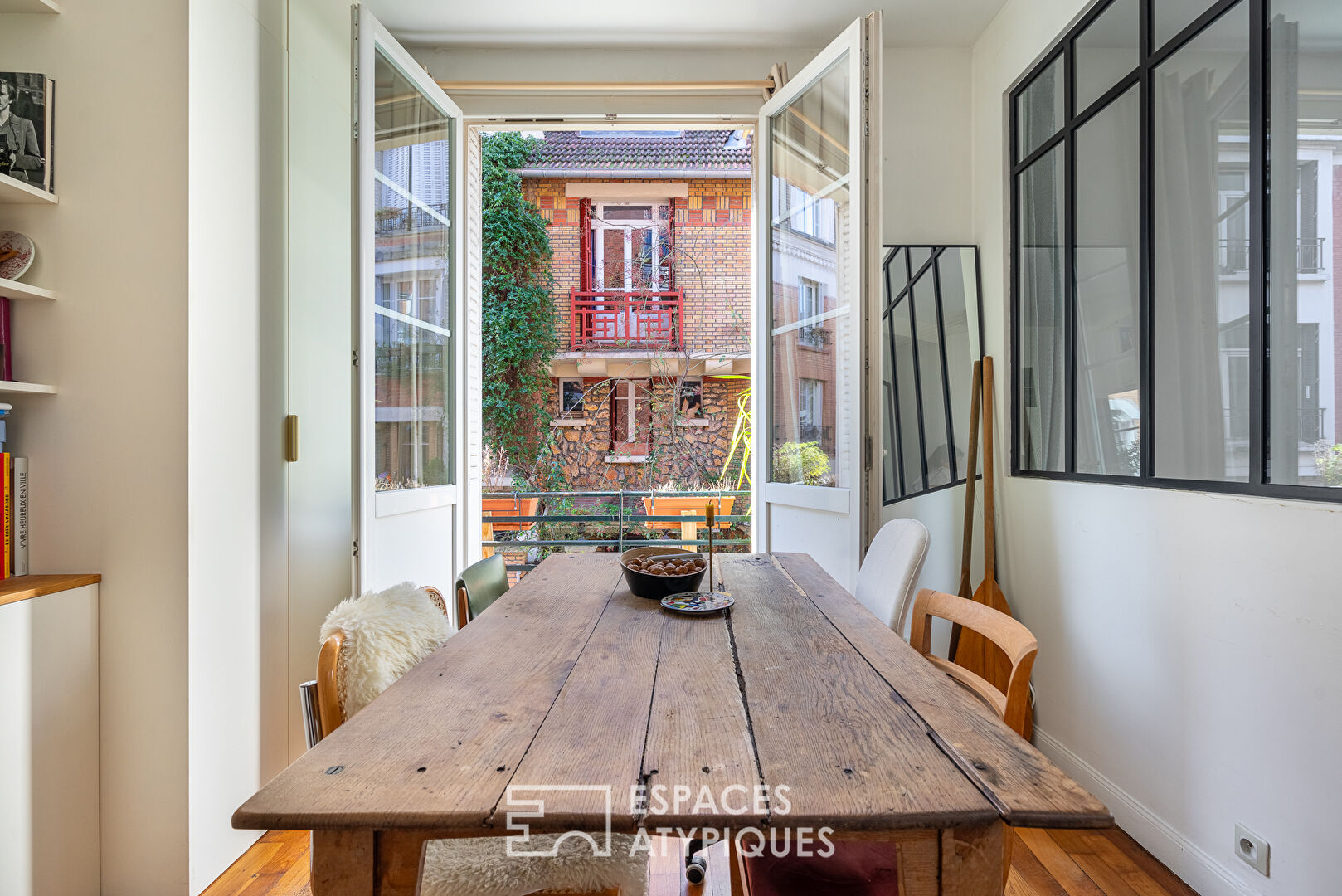 Appartement lumineux à l&rsquo;esprit campagne chic