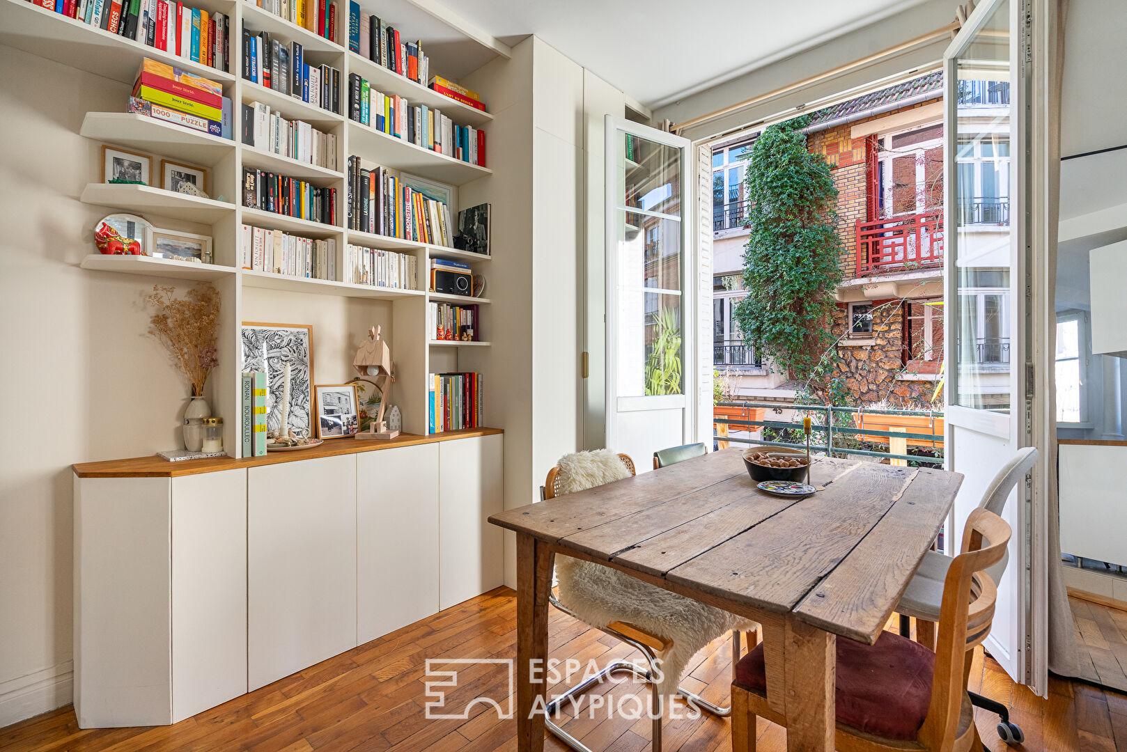 Appartement lumineux à l&rsquo;esprit campagne chic