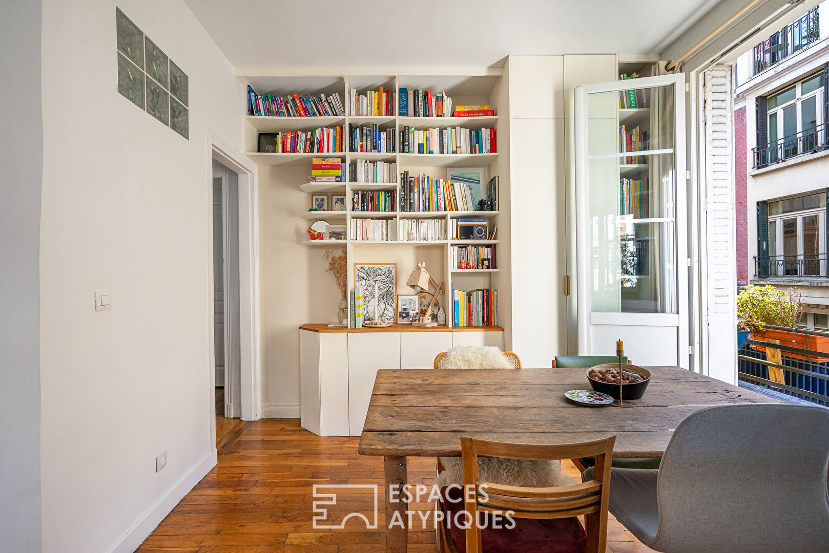 Appartement lumineux à l&rsquo;esprit campagne chic