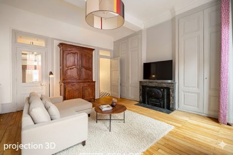 Appartement de caractère en plein coeur du quartier de Vaise