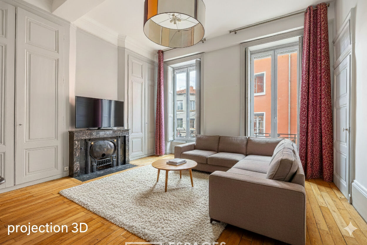 Appartement de caractère en plein coeur du quartier de Vaise