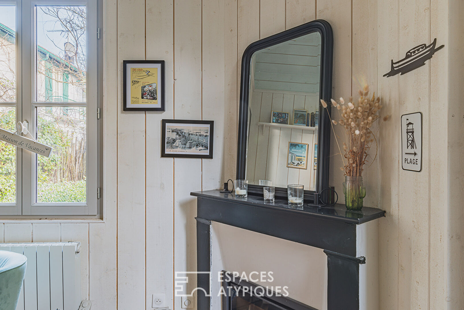 Arcachonnaise in Winter Town, charming setting in absolute calm