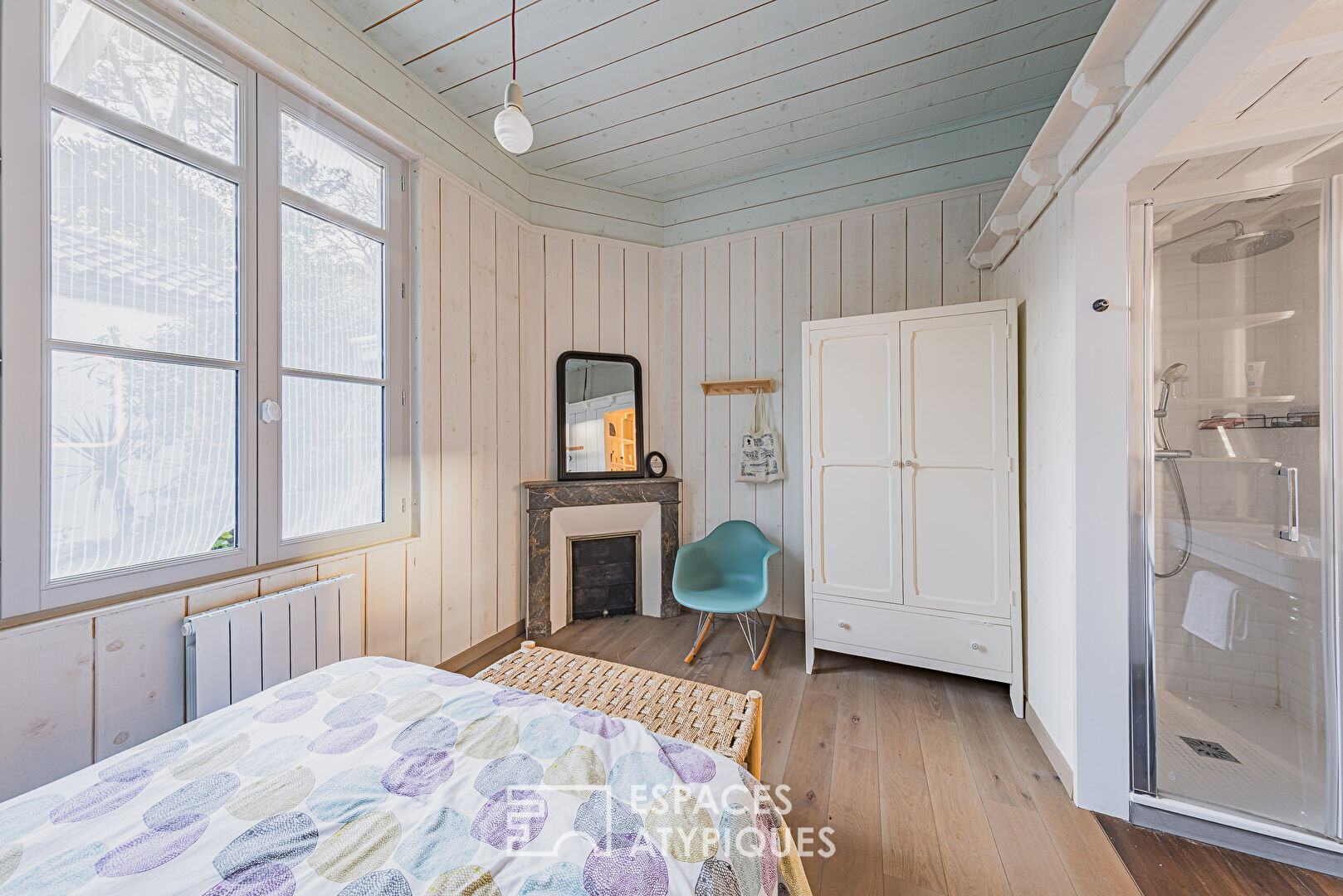 Arcachonnaise in Winter Town, charming setting in absolute calm