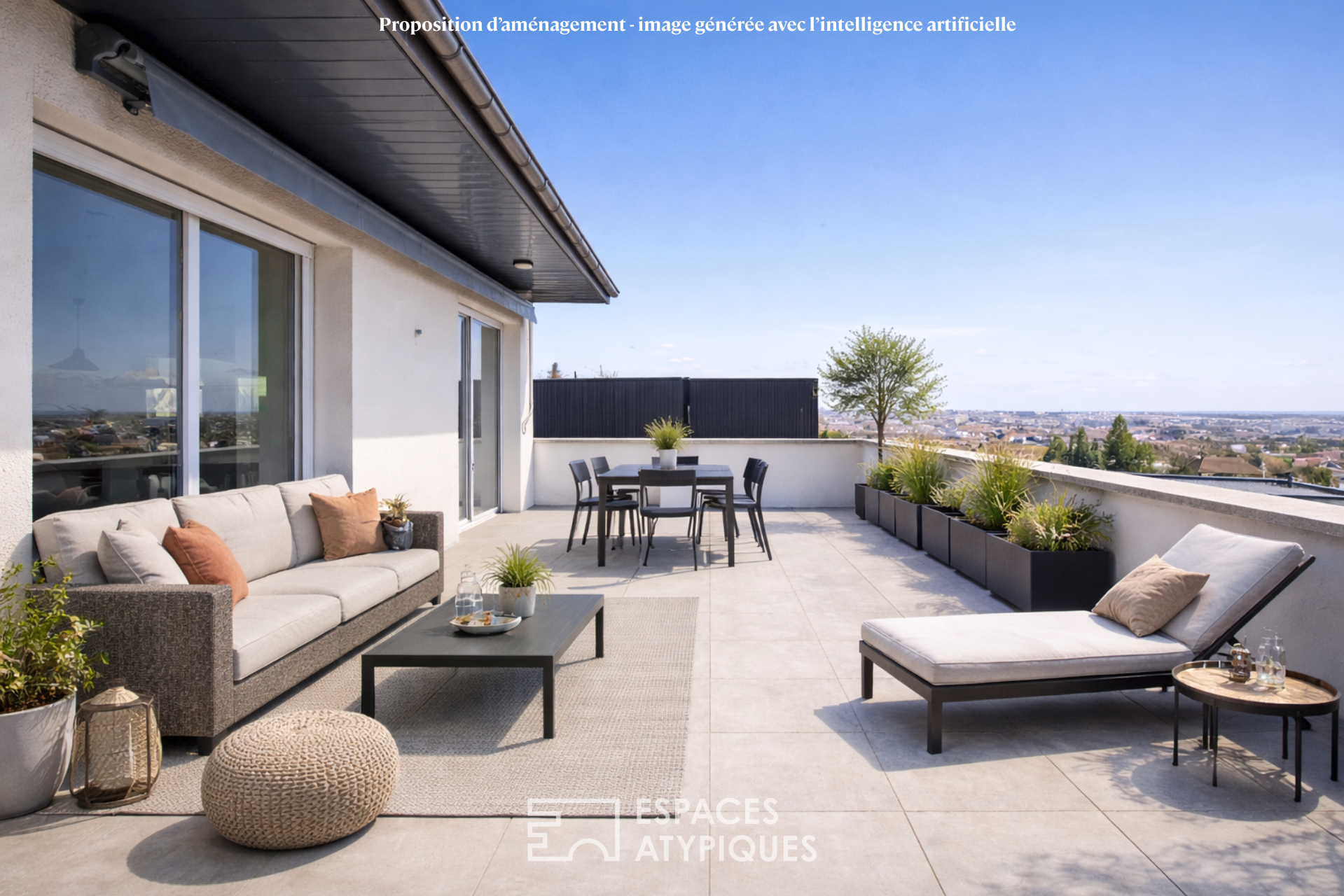 Maison rénovée avec vue