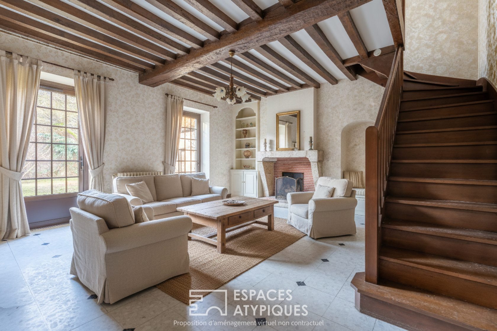 Ancien Moulin en coeur de Village