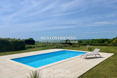 Propriété de charme avec son moulin regardant l&rsquo;estuaire