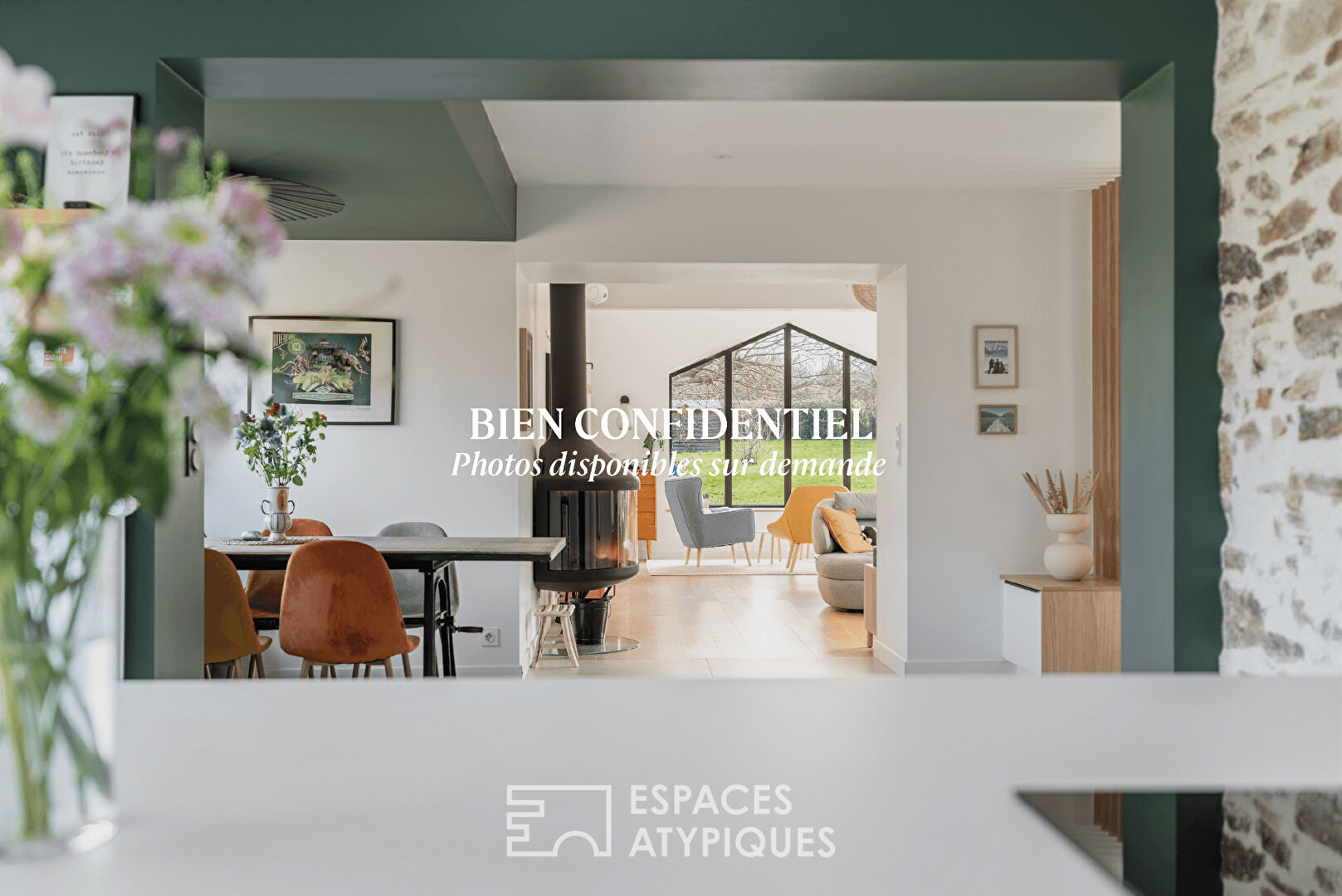 Maison familiale et ses perspectives sur la nature