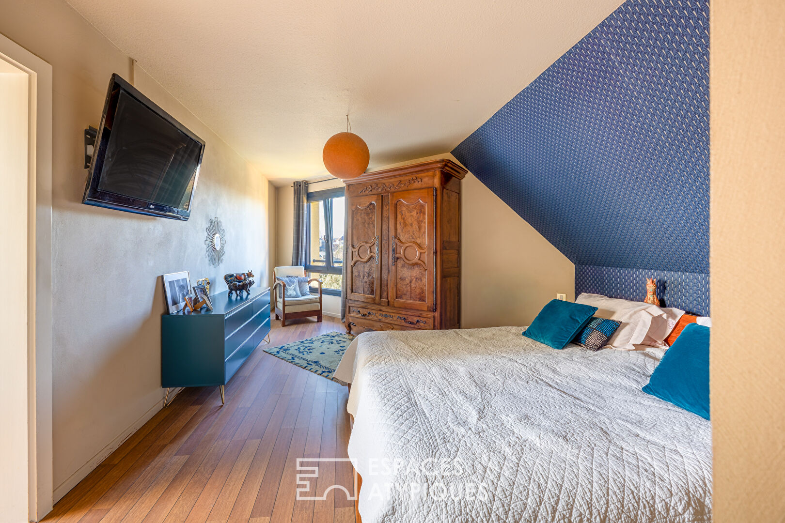 Maison d&rsquo;architecte rénovée avec piscine au coeur des maraîchers