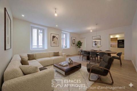 Elegant renovated duplex in the heart of the city