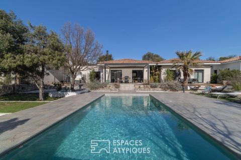 Villa with pool and garden