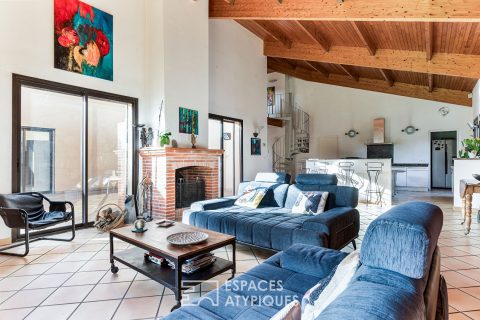 Maison d’architecte au nord de Toulouse