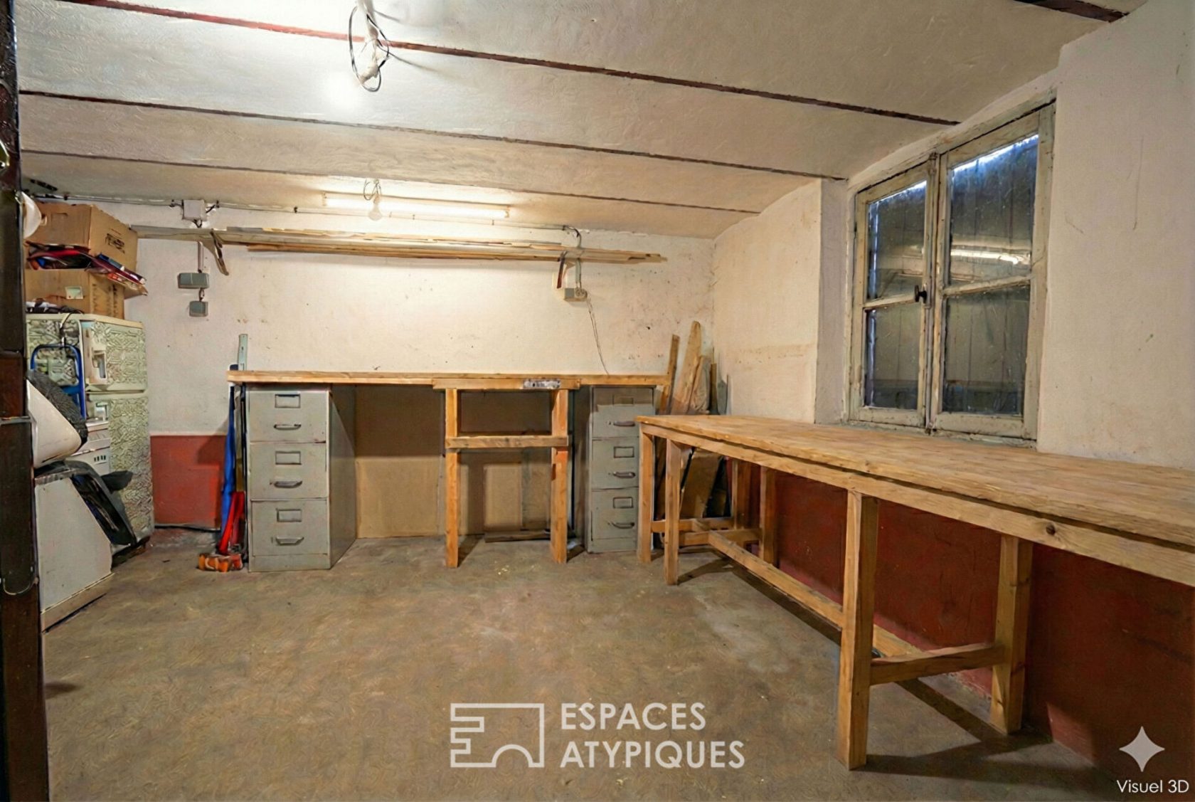 Appartement duplex d&rsquo;architecte avec atelier et jardin partagé au quartier des Fleurs