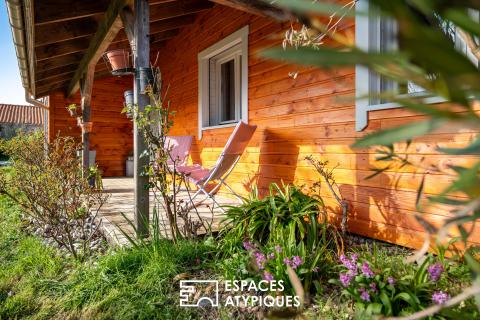 Maison en bois éco-responsable entre Loire et vignoble.