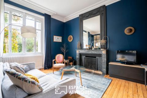Renovated 1930s bourgeois house with swimming pool – Nantes Longchamp