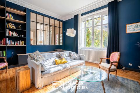 Renovated 1930s bourgeois house with swimming pool – Nantes Longchamp