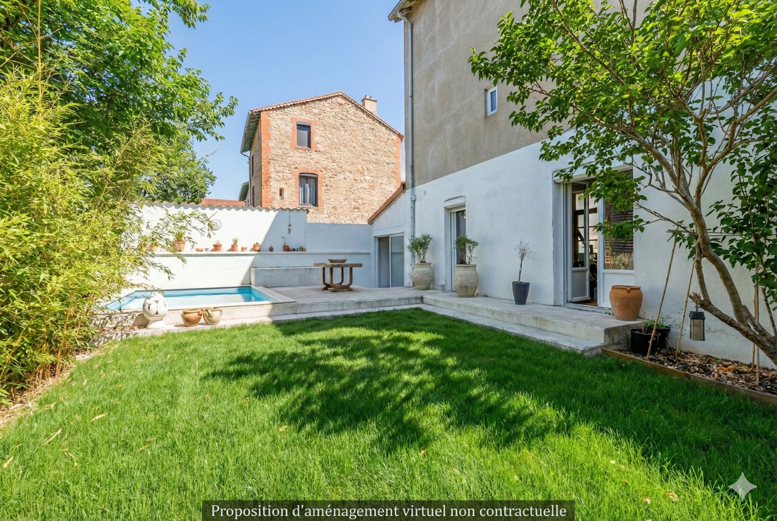 A house of character combining comfort and privacy