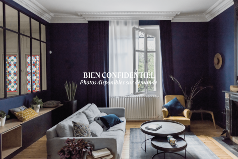 Renovated 1930s bourgeois house with swimming pool – Nantes Longchamp