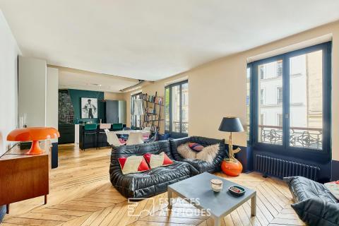 A classic Montmartre style reimagined by an interior designer in Abbesses