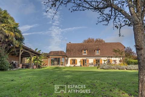 Beautifully built house and its 2 outbuildings