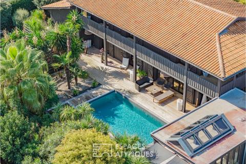 Private villa on the edge of the Arcachon Bay