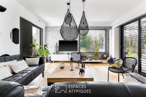 Maison contemporaine à ossature bois à Escalquens