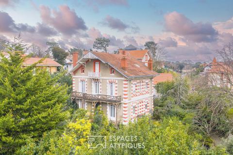 Villa historique aux pieds du Parc Mauresque