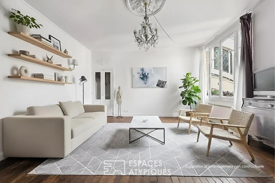 Appartement sur cour à Montorgueil