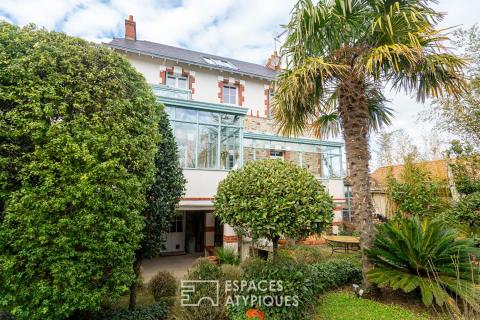 Villa balnéaire historique avec piscine au coeur de Saint Brévin les Pins