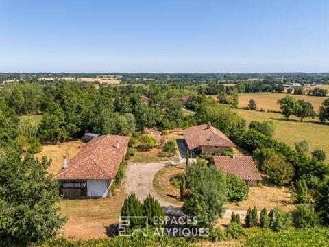 Corps de ferme de 290 m² avec dépendances à Saint-Etienne-sur-Reyssouze
