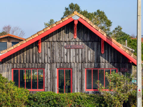 Maison bois en première ligne au Port avec vue Canelot