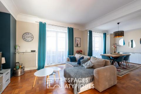 Duplex, terrasse et jardin en coeur de centre ville