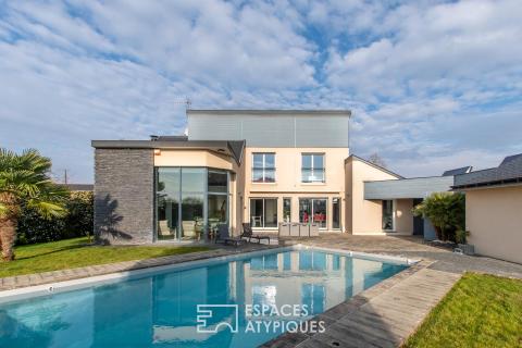 Elégante maison contemporaine et familiale