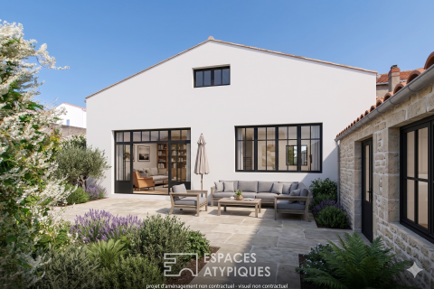 Maison de caractère à réinventer avec jardin piscinable au coeur de Noirmoutier-en-l&rsquo;Île
