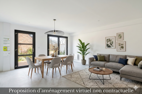 Appartement duplex au coeur de Saint-Didier-de-Formans