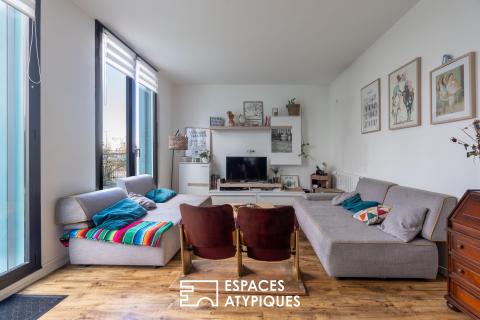Loft contemporain avec terrasse de 105 m² sur l&rsquo;Île de Nantes
