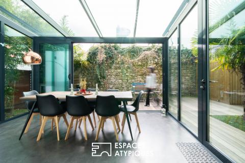 Loft en triplex quartier Chalâtres et patio de 60 m2