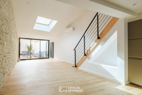 Adresse confidentielle-Maison de ville avec terrasse, quartier Magenta