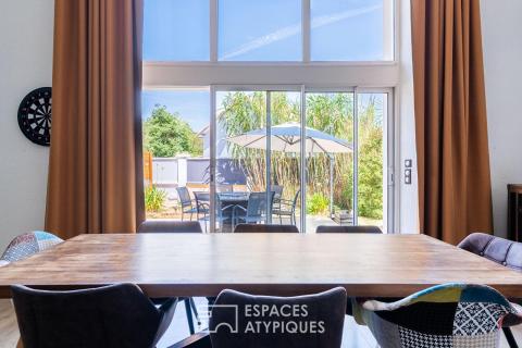 Maison loft familiale avec piscine