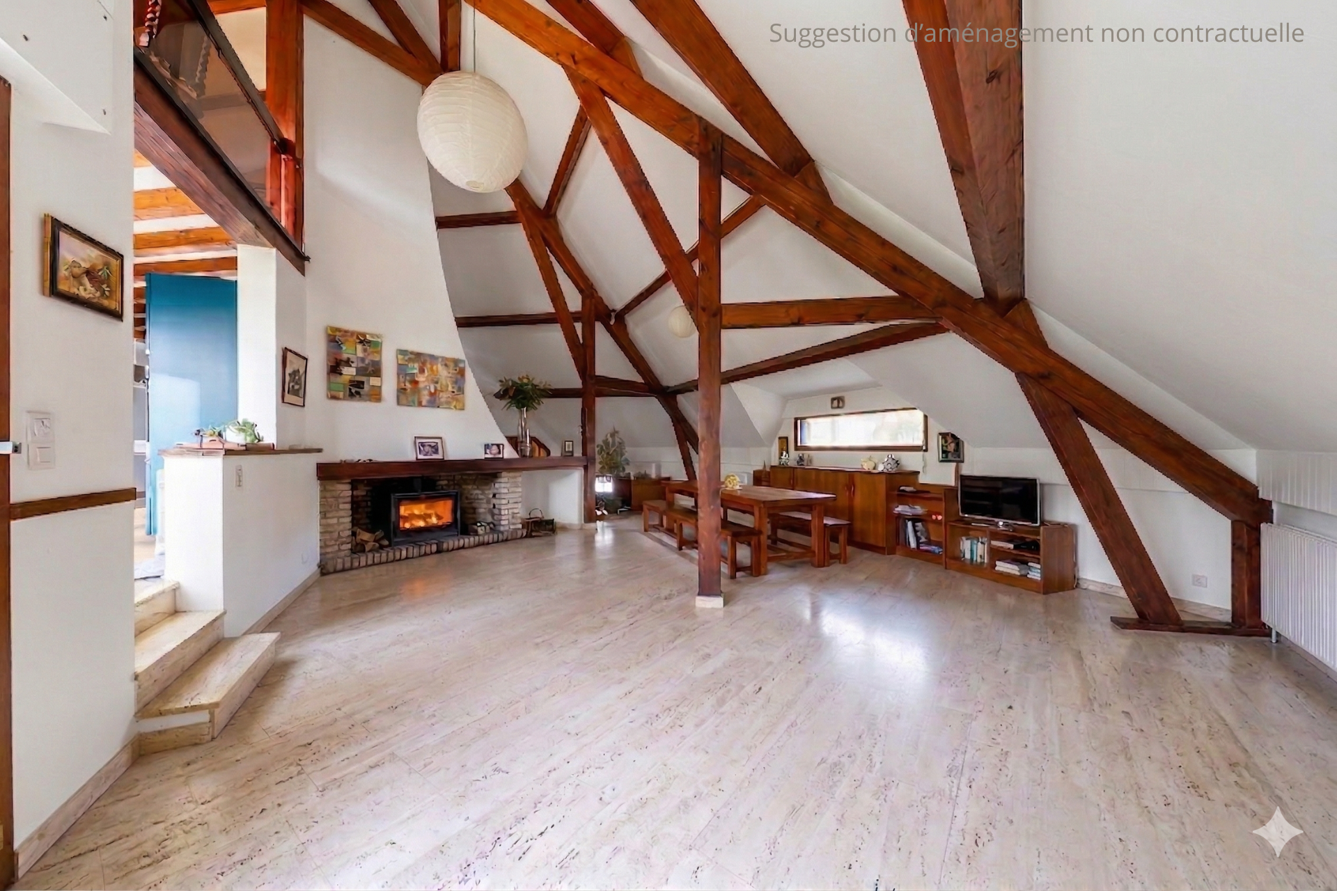 La maison à l&rsquo;architecture atypique avec jardin