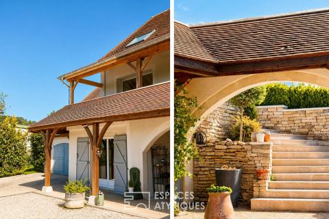 Maison avec piscine et vue exceptionnelle