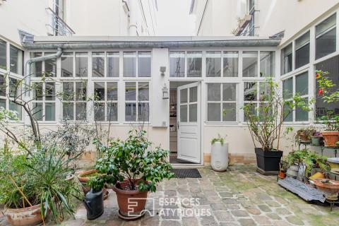 Loft dans un ancienne boutique-atelier du XIXème siècle