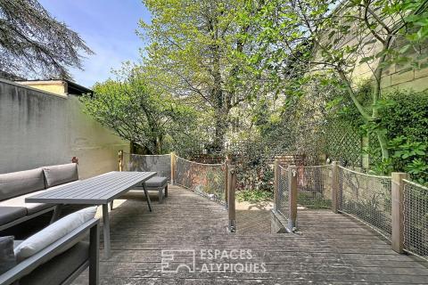 Apartment with terrace and garden