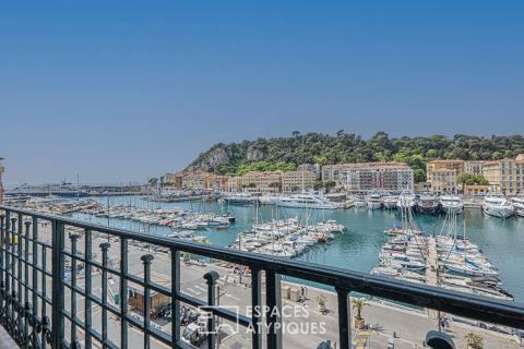 The Sovereign Horizon: Loft between Sky and History in the Port of Nice