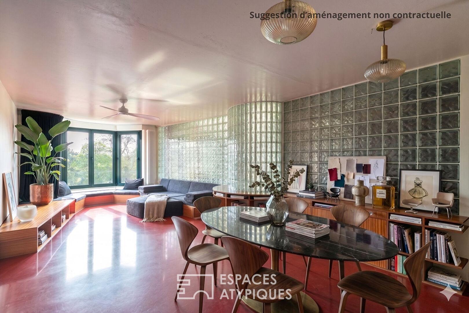 Appartement d’architecte avec vue sur les buttes-chaumont
