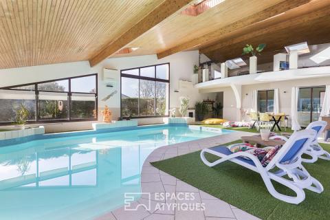 Maison d’architecte avec piscine au sud de Toulouse