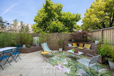 Duplex avec terrasse entièrement rénové