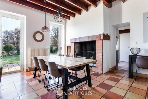 Maison de charme sur les hauteurs de Lapeyrouse Fossat